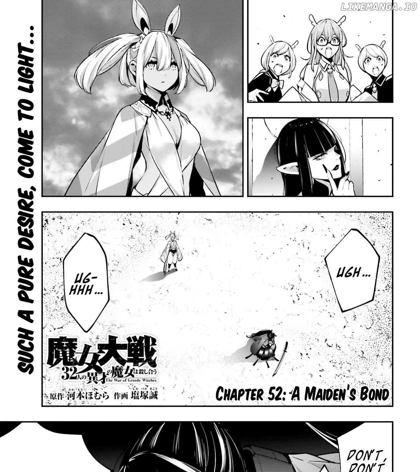 Majo Taisen - The War of Greedy Witches Chapter 52 page 2 - 
