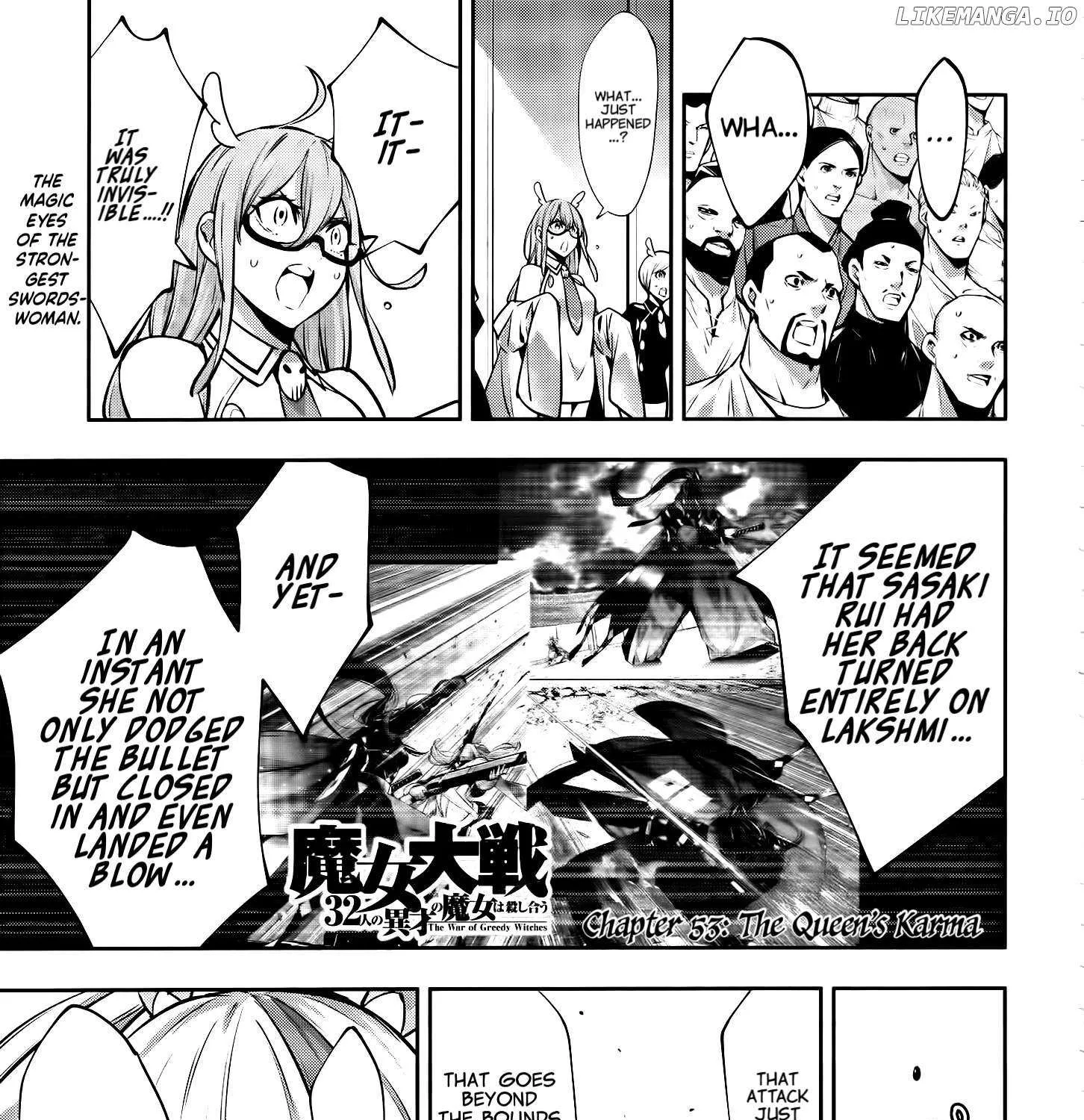Majo Taisen - The War of Greedy Witches Chapter 53 page 2 - 