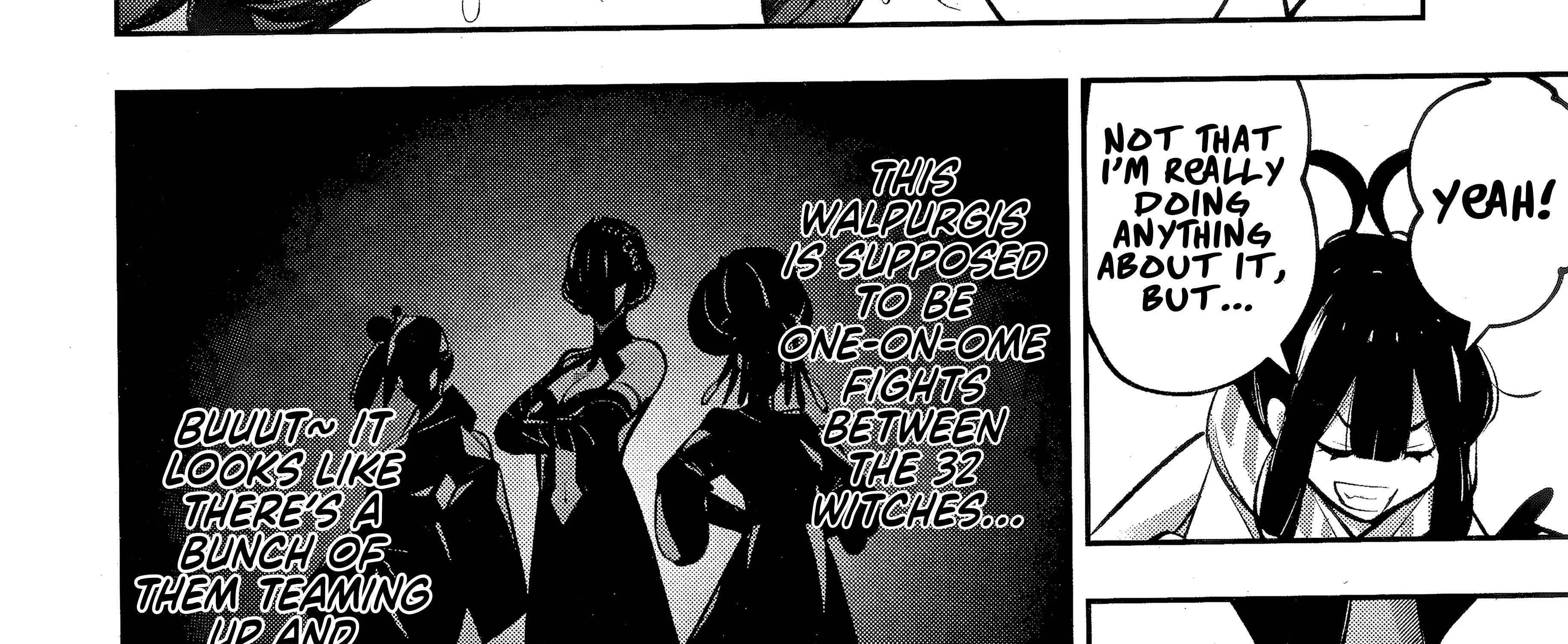 Majo Taisen - The War of Greedy Witches Chapter 56 page 111 - 