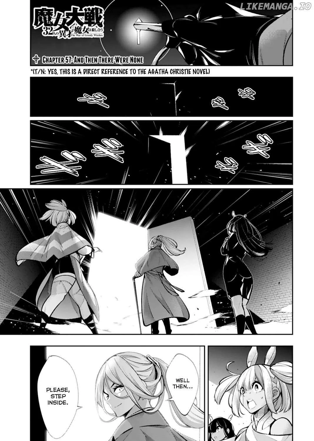 Majo Taisen - The War of Greedy Witches Chapter 57 page 1 - 