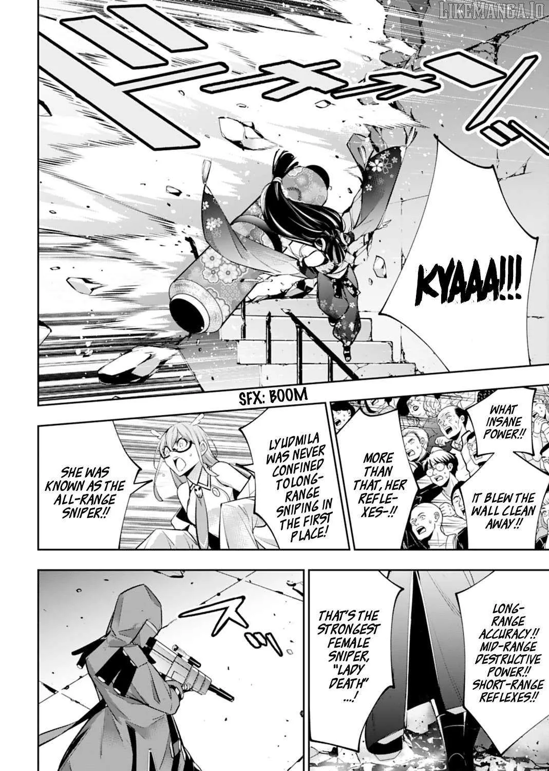 Majo Taisen - The War of Greedy Witches Chapter 58 page 56 - 
