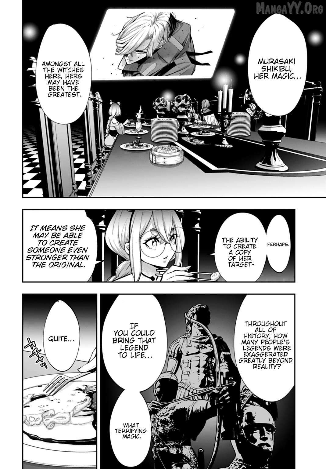 Majo Taisen - The War of Greedy Witches Chapter 63 page 11 - 