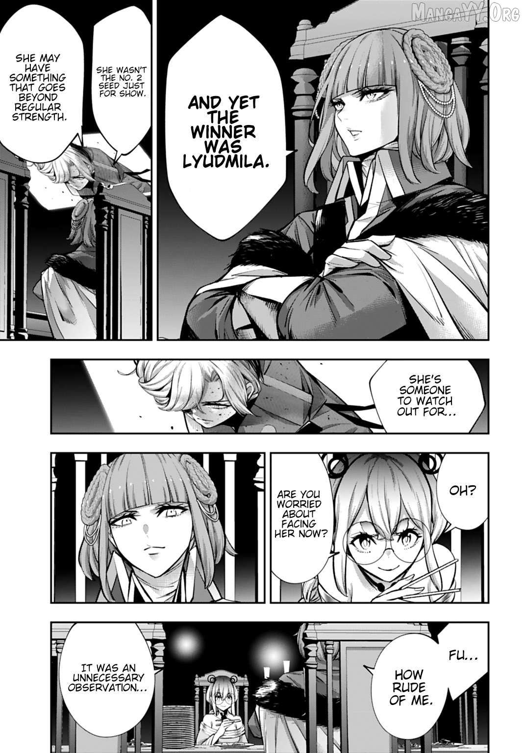 Majo Taisen - The War of Greedy Witches Chapter 63 page 12 - 