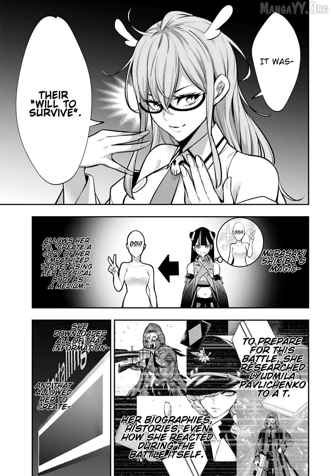 Majo Taisen - The War of Greedy Witches Chapter 63 page 6 - 
