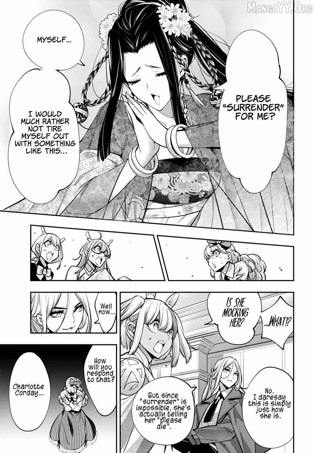 Majo Taisen - The War of Greedy Witches Chapter 64 page 21 - 