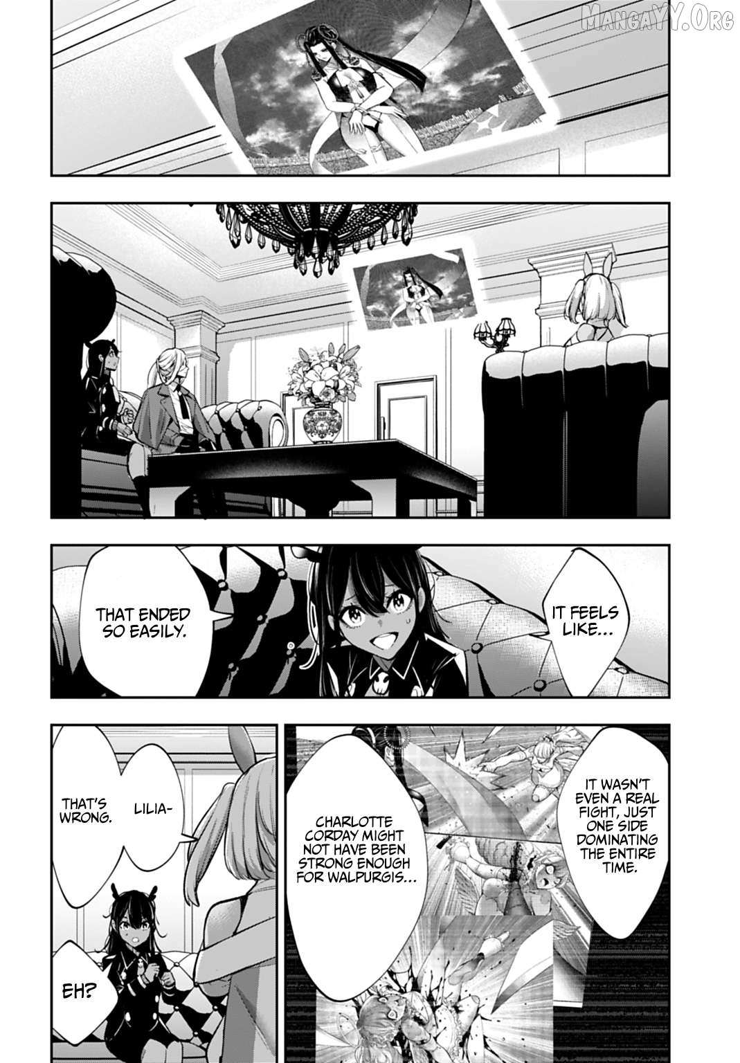 Majo Taisen - The War of Greedy Witches Chapter 65 page 34 - 