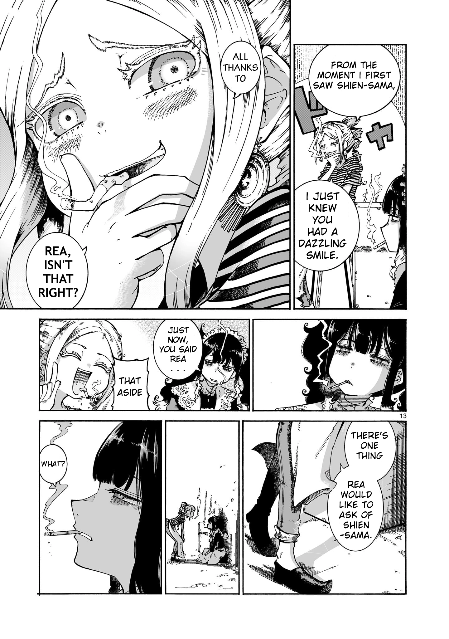 Majo to Kyurasu Chapter 13.01 page 13 - 
