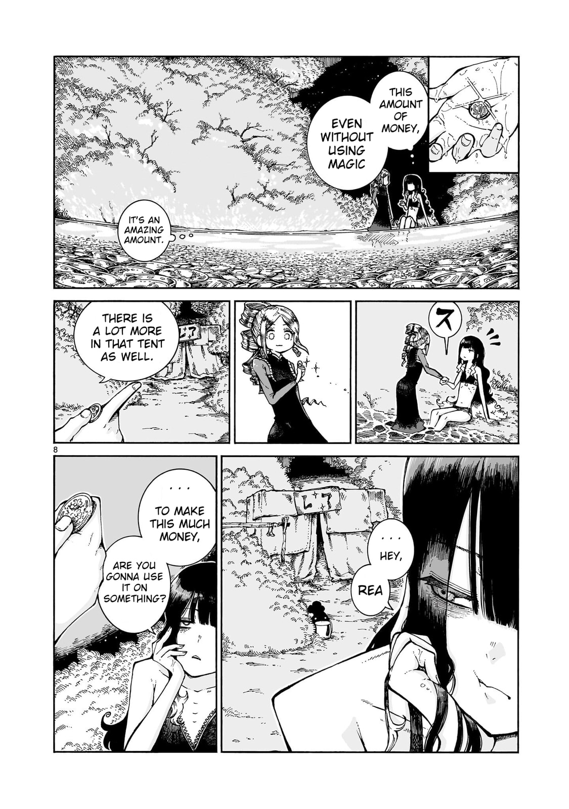 Majo to Kyurasu Chapter 13.3 page 8 - 