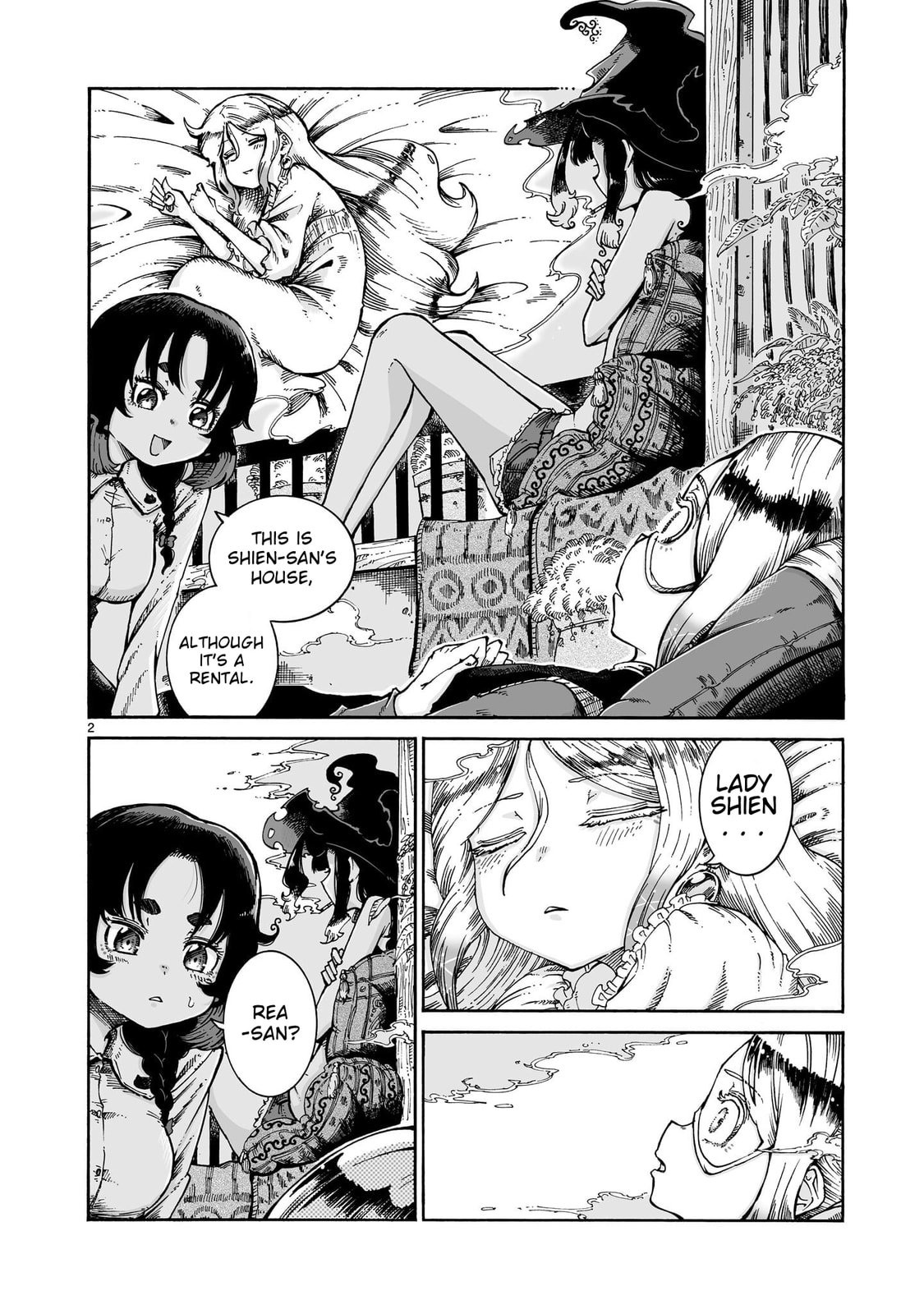 Majo to Kyurasu Chapter 15.1 page 2 - 