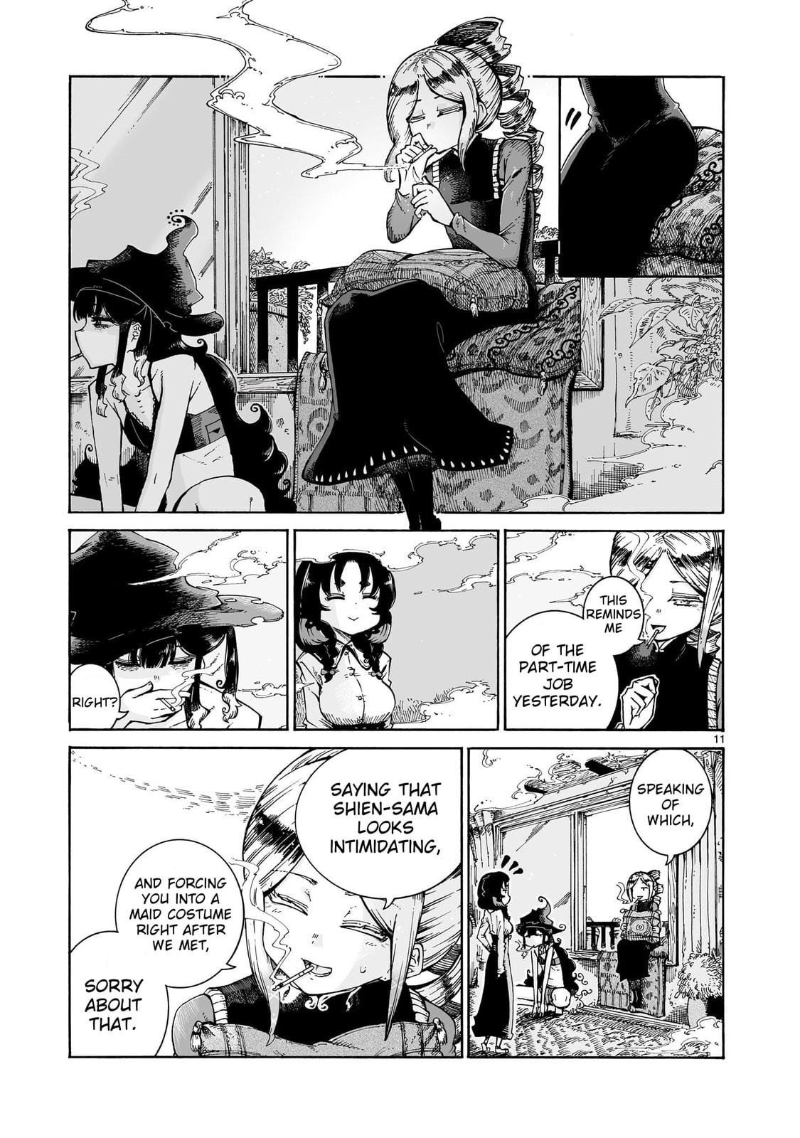 Majo to Kyurasu Chapter 15.1 page 11 - 