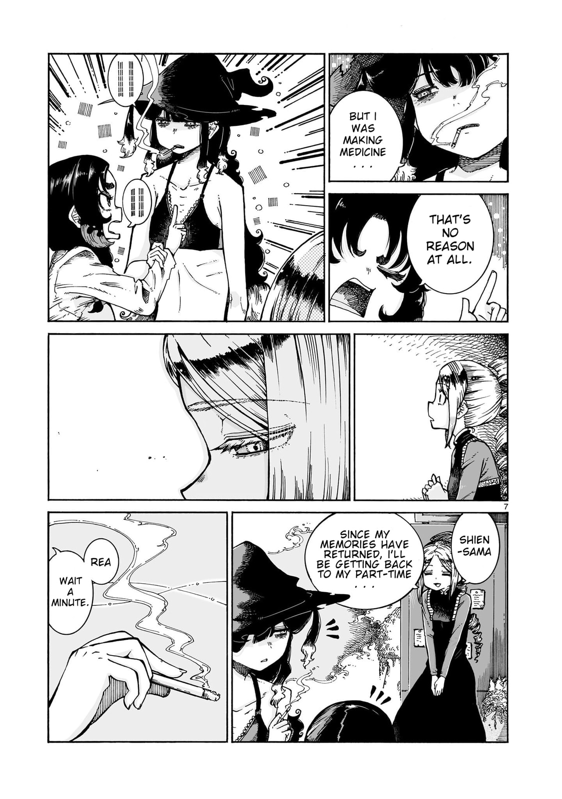 Majo to Kyurasu Chapter 15.1 page 7 - 