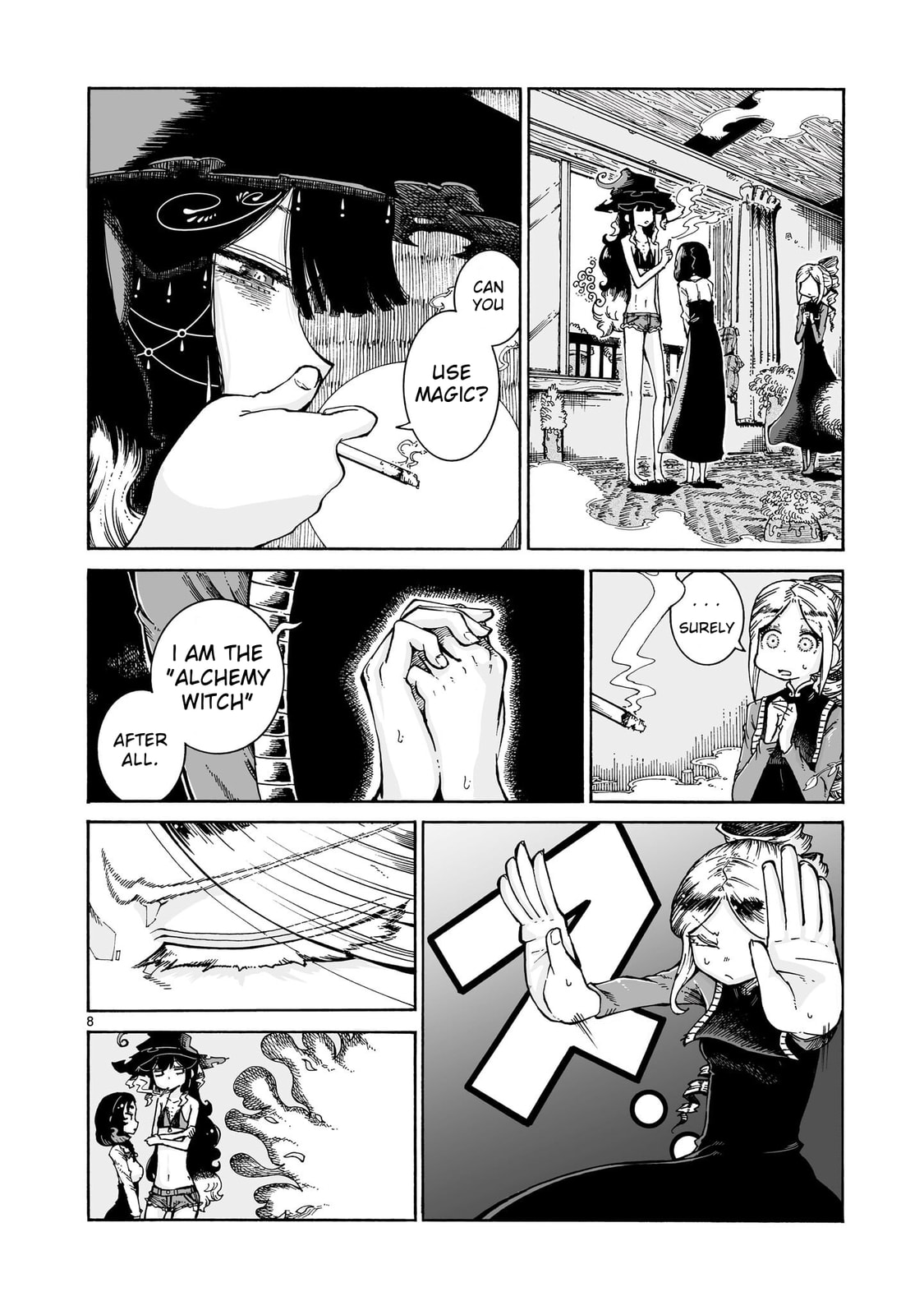 Majo to Kyurasu Chapter 15.1 page 8 - 