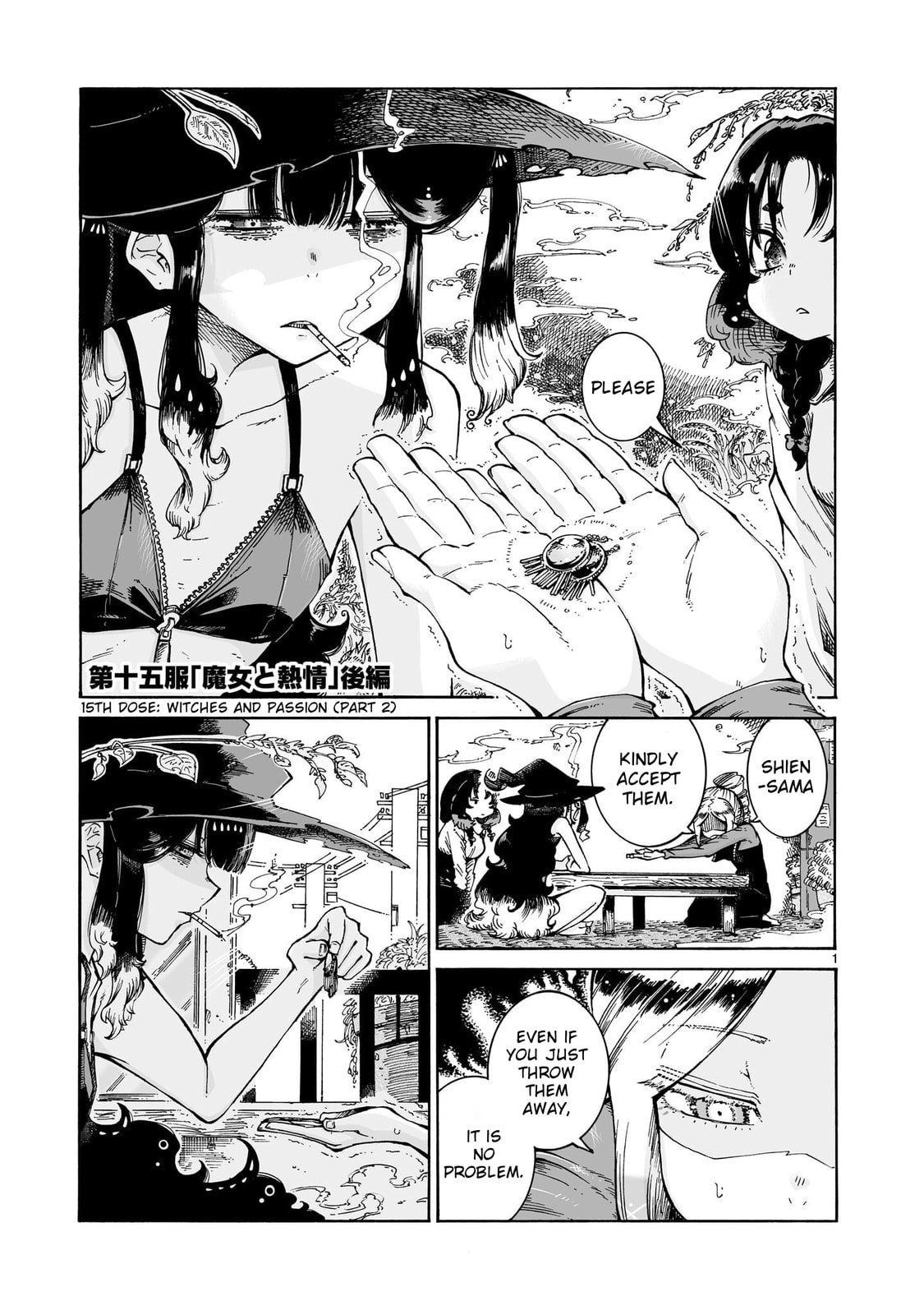 Majo to Kyurasu Chapter 15.2 page 1 - 