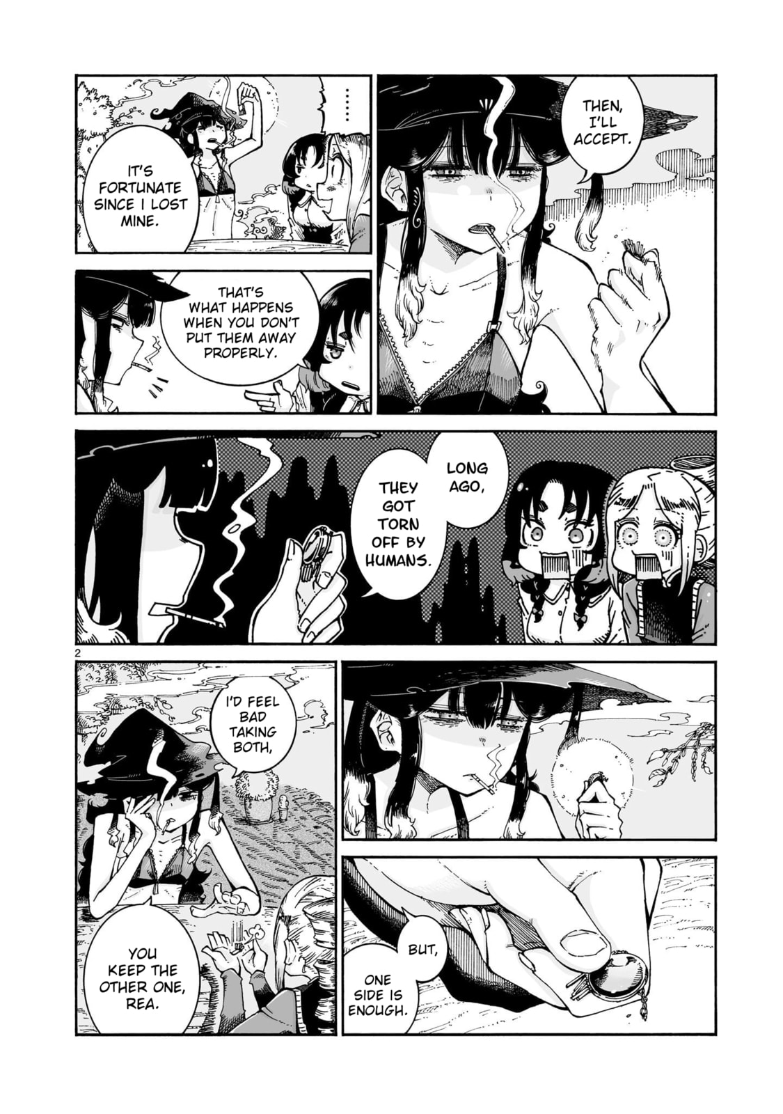 Majo to Kyurasu Chapter 15.2 page 2 - 