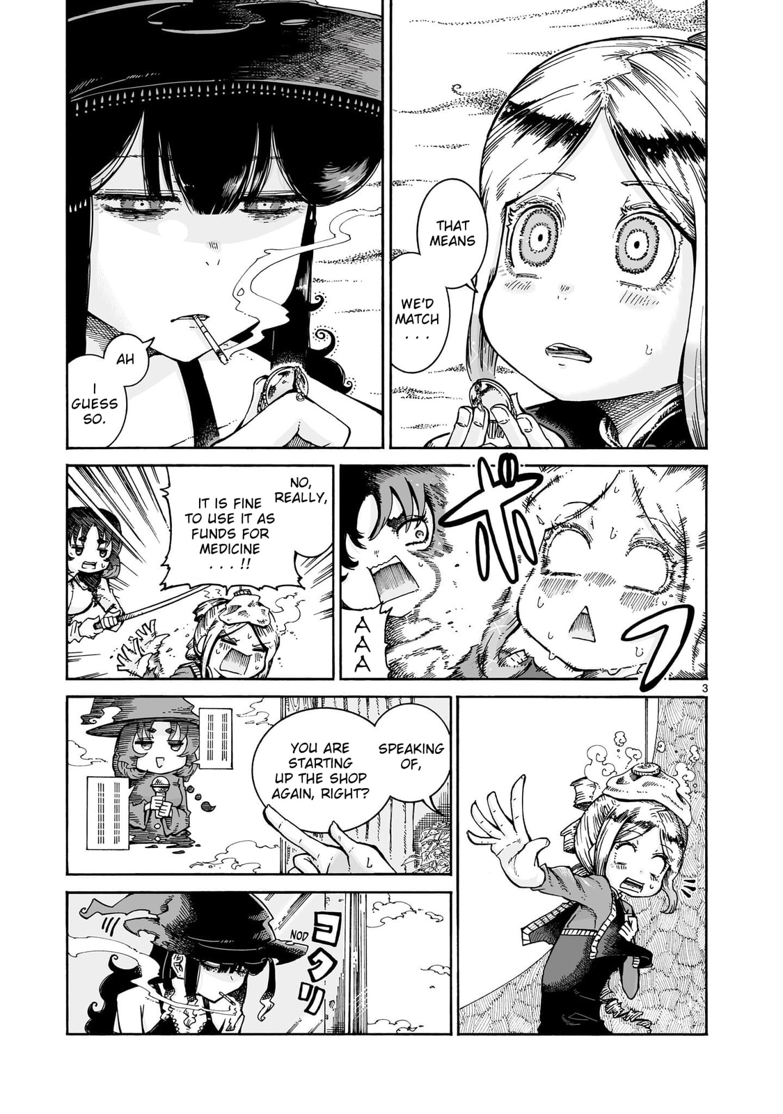 Majo to Kyurasu Chapter 15.2 page 3 - 