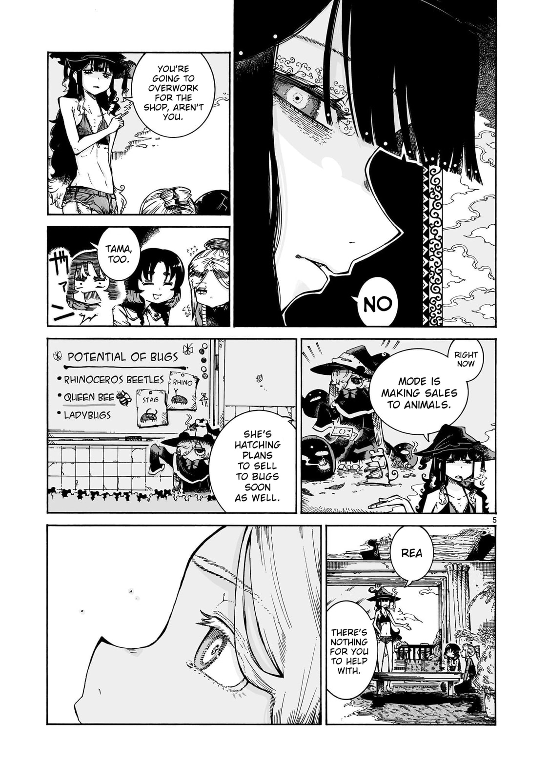 Majo to Kyurasu Chapter 15.2 page 5 - 