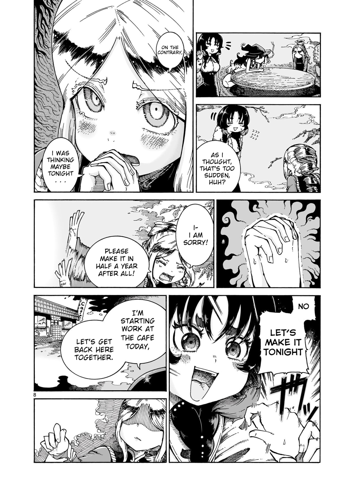 Majo to Kyurasu Chapter 15.2 page 8 - 