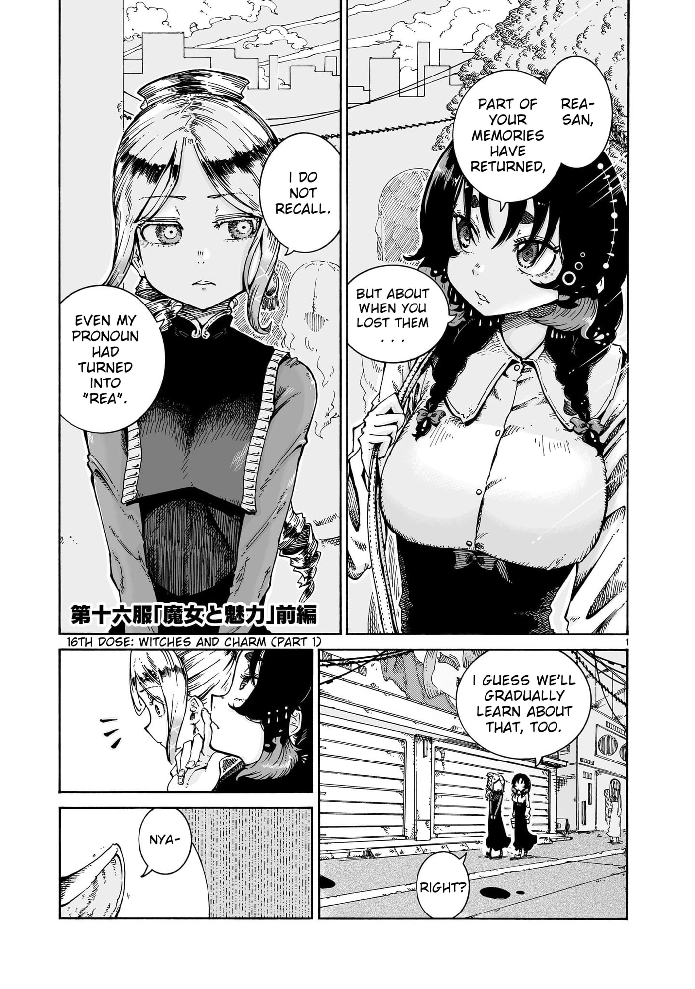 Majo to Kyurasu Chapter 16.1 page 1 - 