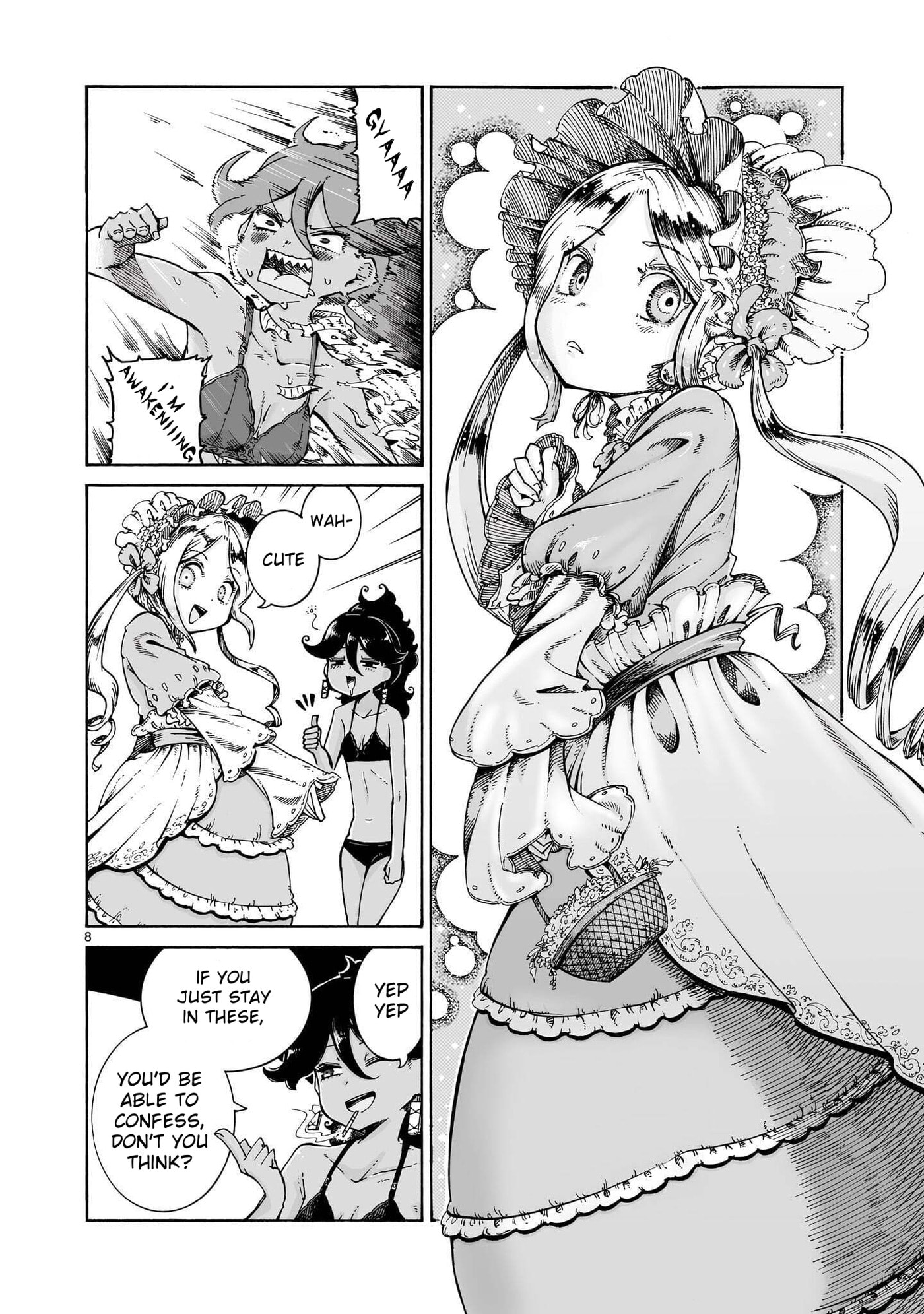 Majo to Kyurasu Chapter 16.2 page 8 - 