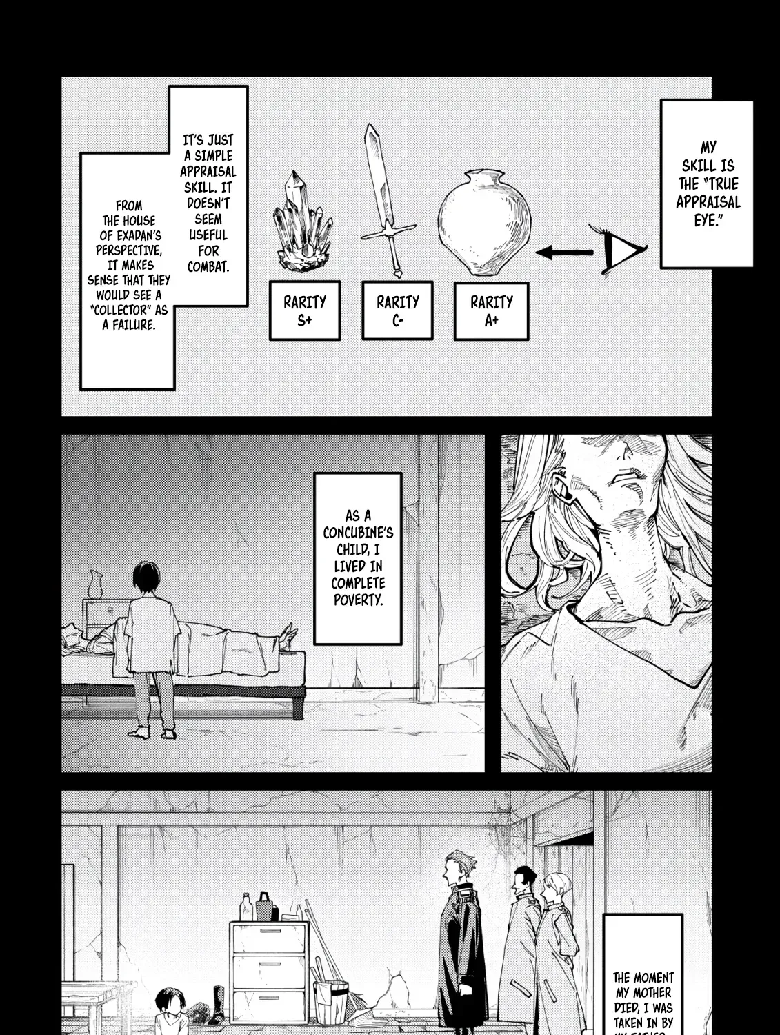 Majo to Mashou to Mahou no Rakuen: Tsuihou Sareta Tensei Kizoku no Jiyuu Kimama na "Shuushuuka" Seikatsu. Hazure Zensei ni Mezameta Shounen wa, Isekai de Kiyoshi Ken Momofumofu mo Jibun no Shiro mo Te ni Ireru Chapter 1 page 18 - 
