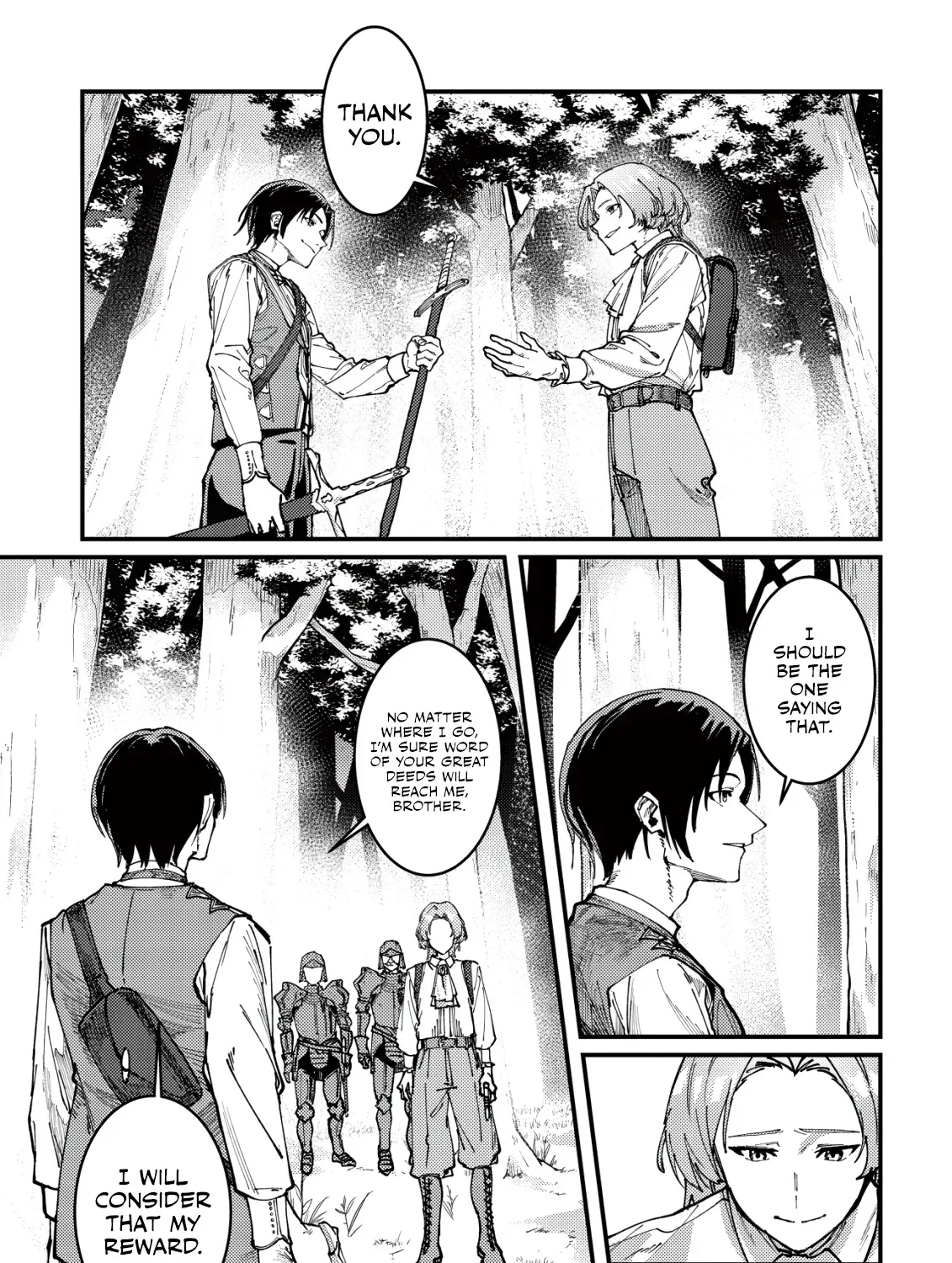 Majo to Mashou to Mahou no Rakuen: Tsuihou Sareta Tensei Kizoku no Jiyuu Kimama na "Shuushuuka" Seikatsu. Hazure Zensei ni Mezameta Shounen wa, Isekai de Kiyoshi Ken Momofumofu mo Jibun no Shiro mo Te ni Ireru Chapter 1 page 48 - 