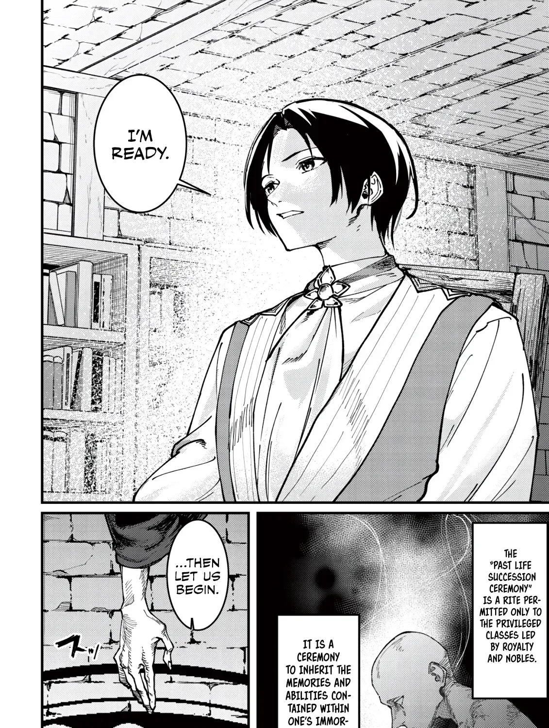 Majo to Mashou to Mahou no Rakuen: Tsuihou Sareta Tensei Kizoku no Jiyuu Kimama na "Shuushuuka" Seikatsu. Hazure Zensei ni Mezameta Shounen wa, Isekai de Kiyoshi Ken Momofumofu mo Jibun no Shiro mo Te ni Ireru Chapter 1 page 6 - 