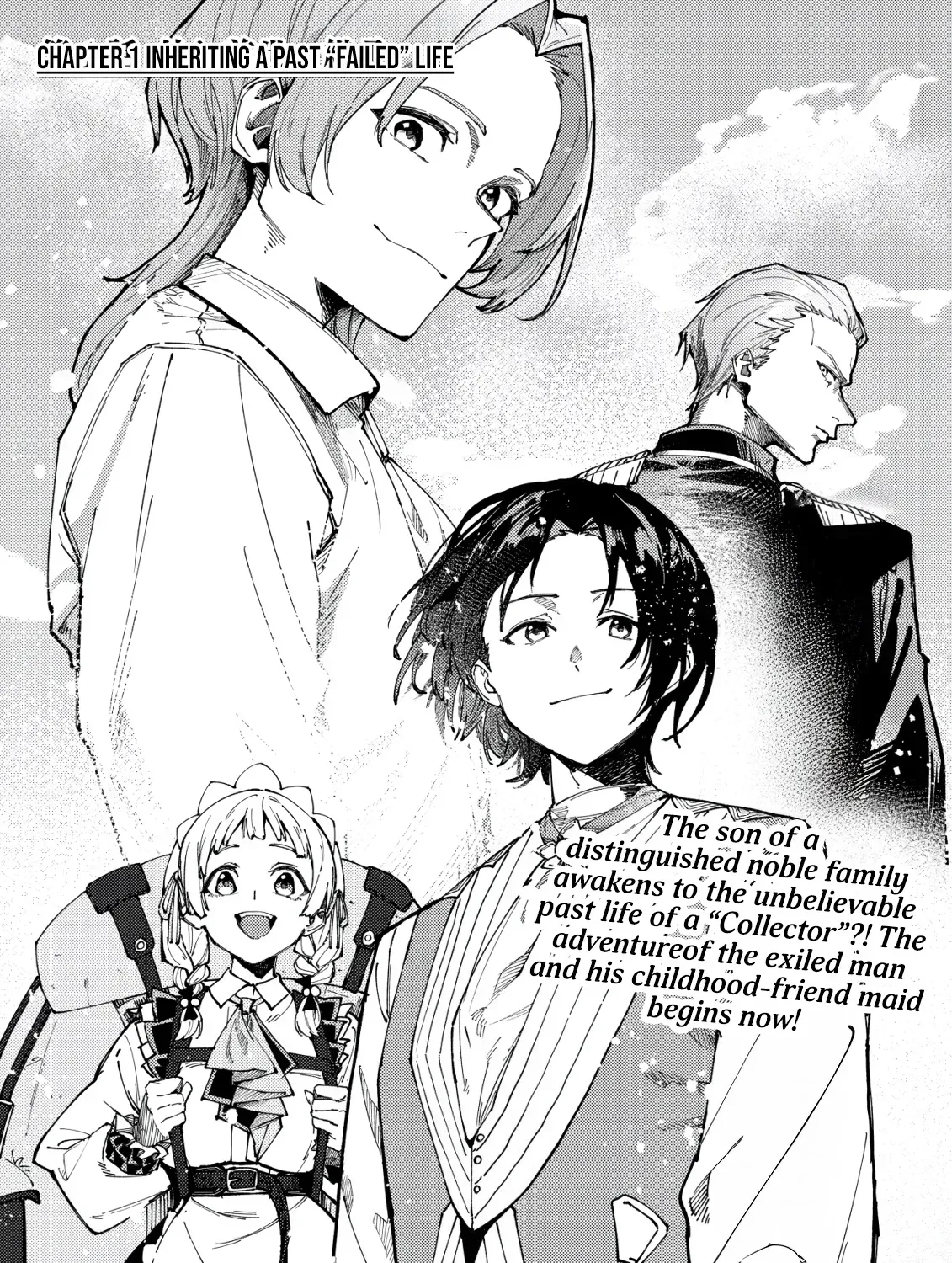 Majo to Mashou to Mahou no Rakuen: Tsuihou Sareta Tensei Kizoku no Jiyuu Kimama na "Shuushuuka" Seikatsu. Hazure Zensei ni Mezameta Shounen wa, Isekai de Kiyoshi Ken Momofumofu mo Jibun no Shiro mo Te ni Ireru Chapter 1 page 10 - 