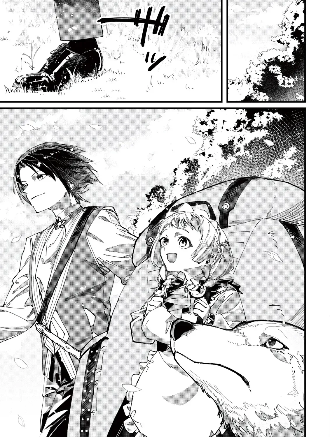 Majo to Mashou to Mahou no Rakuen: Tsuihou Sareta Tensei Kizoku no Jiyuu Kimama na "Shuushuuka" Seikatsu. Hazure Zensei ni Mezameta Shounen wa, Isekai de Kiyoshi Ken Momofumofu mo Jibun no Shiro mo Te ni Ireru Chapter 3 page 44 - 