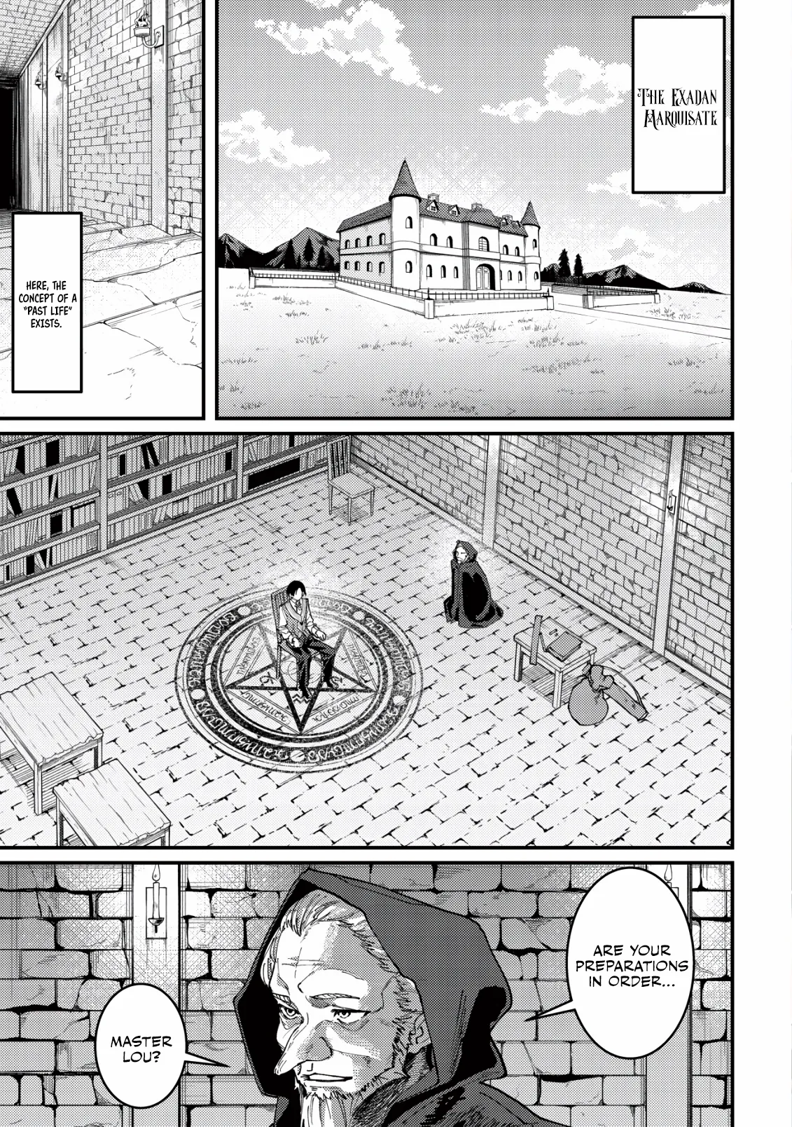 Majo to Mashou to Mahou no Rakuen: Tsuihou Sareta Tensei Kizoku no Jiyuu Kimama na Chapter 1 page 4 - 