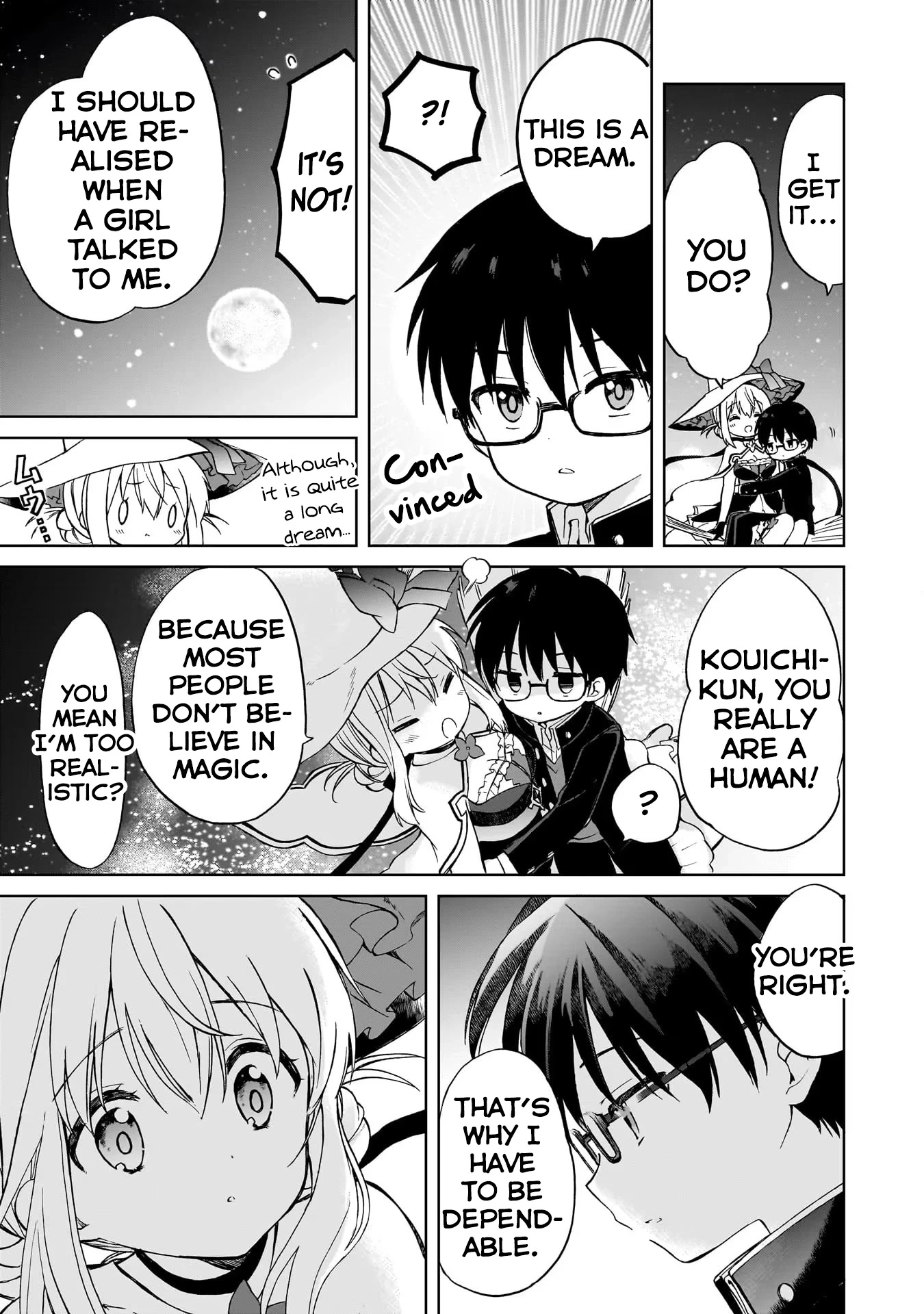 Majo wa Mangetsu ni Saku Chapter 1 page 55 - 