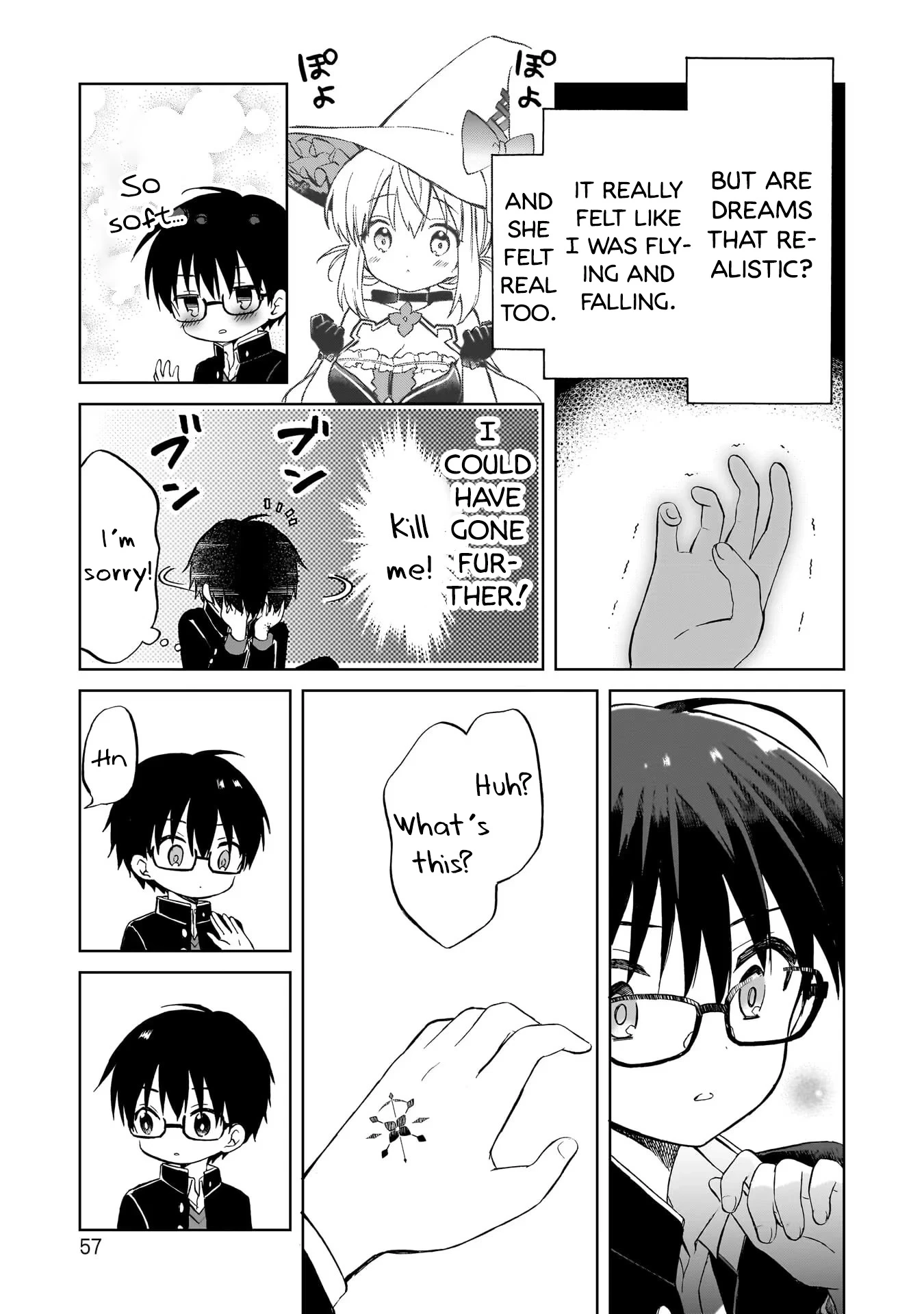 Majo wa Mangetsu ni Saku Chapter 1 page 59 - 