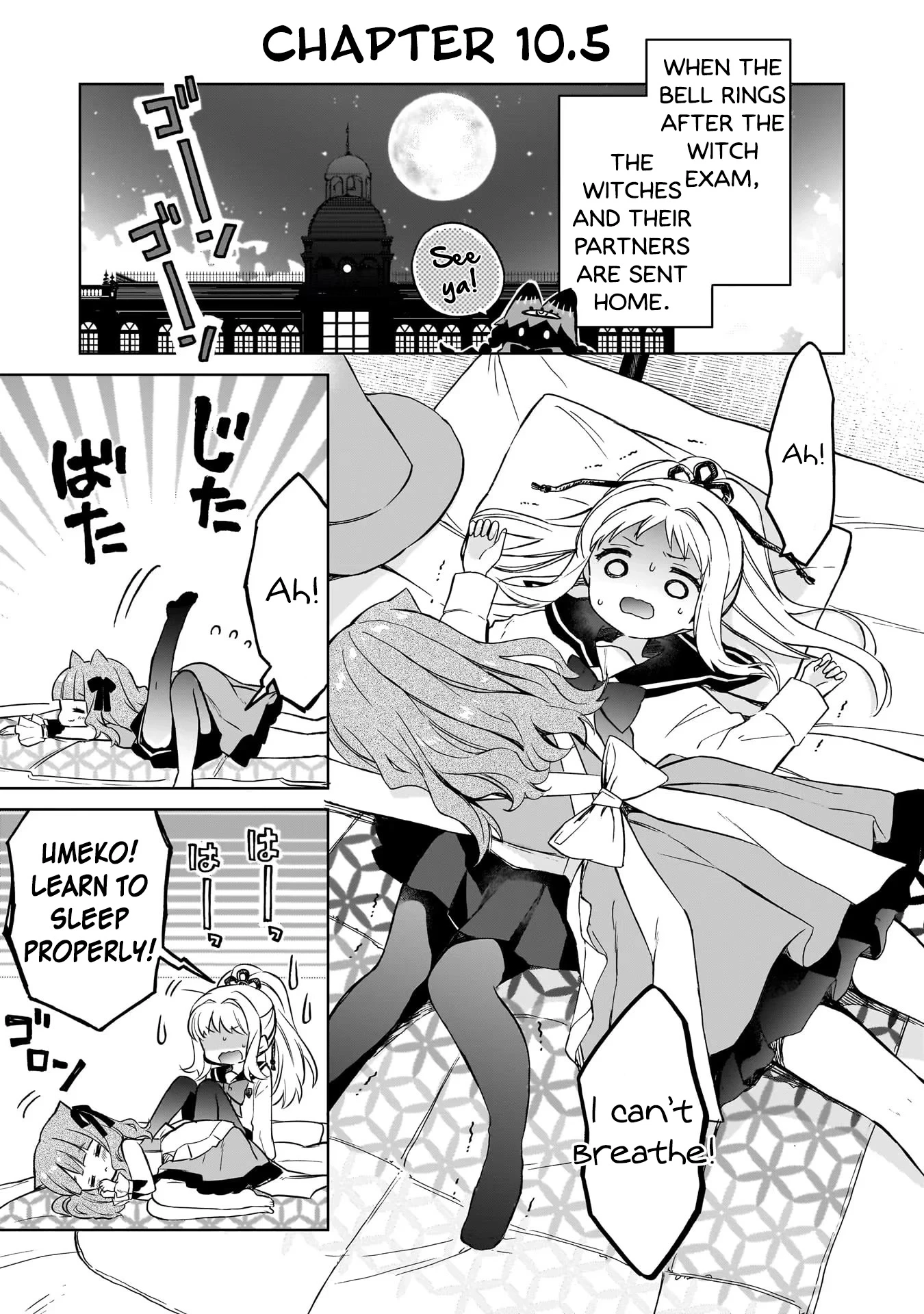 Majo wa Mangetsu ni Saku Chapter 10.5 page 1 - 