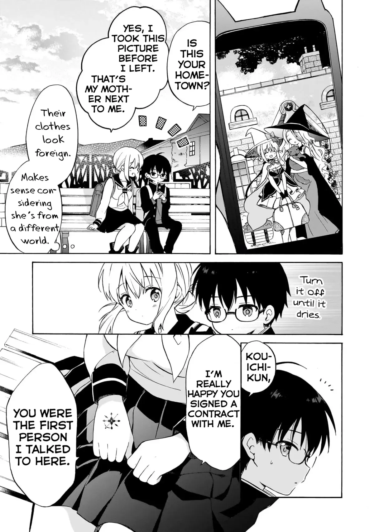 Majo wa Mangetsu ni Saku Chapter 2 page 23 - 