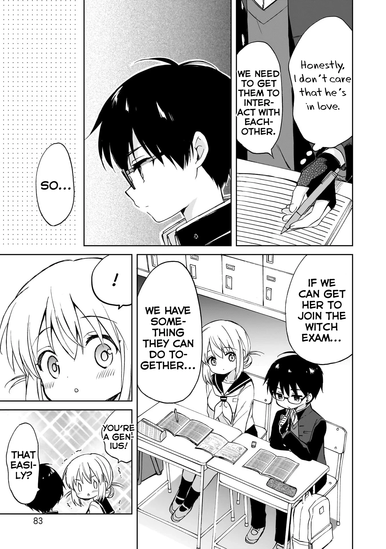 Majo wa Mangetsu ni Saku Chapter 8 page 21 - 