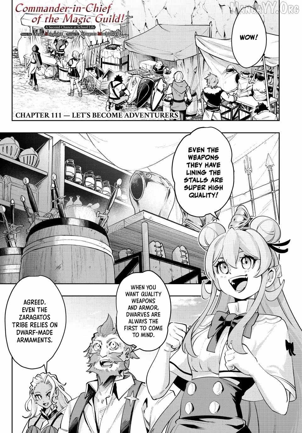 Majutsu Guild Sousui: Umarekawatte Imasara Yarinaosu Nidome no Gakuin Seikatsu Chapter 111 page 2 - 