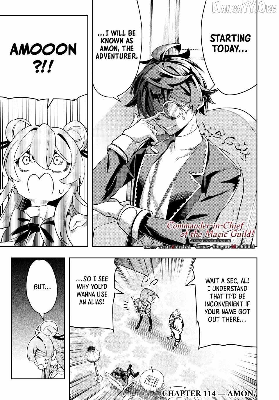 Majutsu Guild Sousui: Umarekawatte Imasara Yarinaosu Nidome no Gakuin Seikatsu Chapter 114 page 2 - 