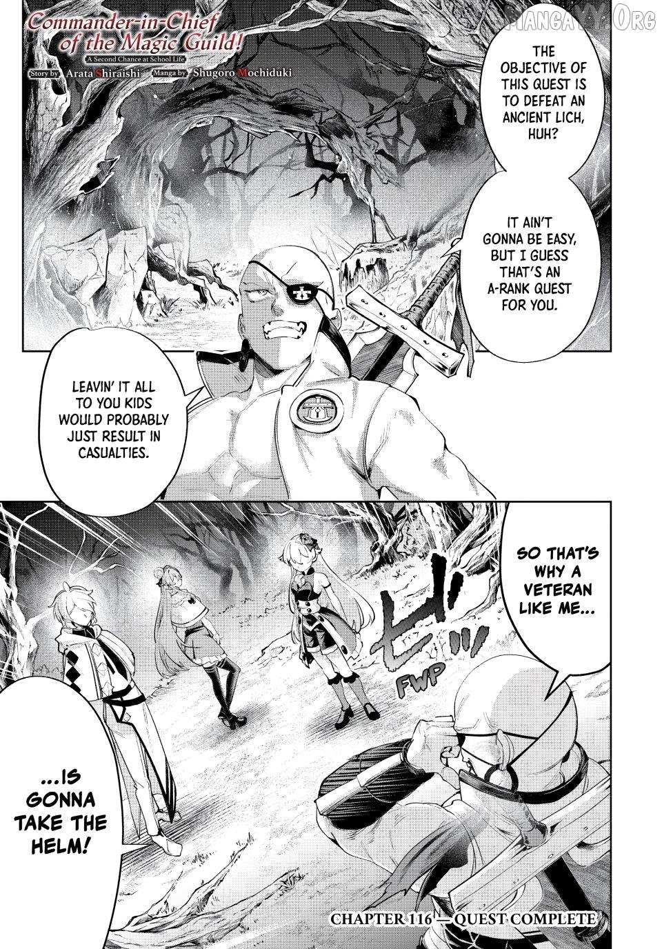 Majutsu Guild Sousui: Umarekawatte Imasara Yarinaosu Nidome no Gakuin Seikatsu Chapter 116 page 1 - 