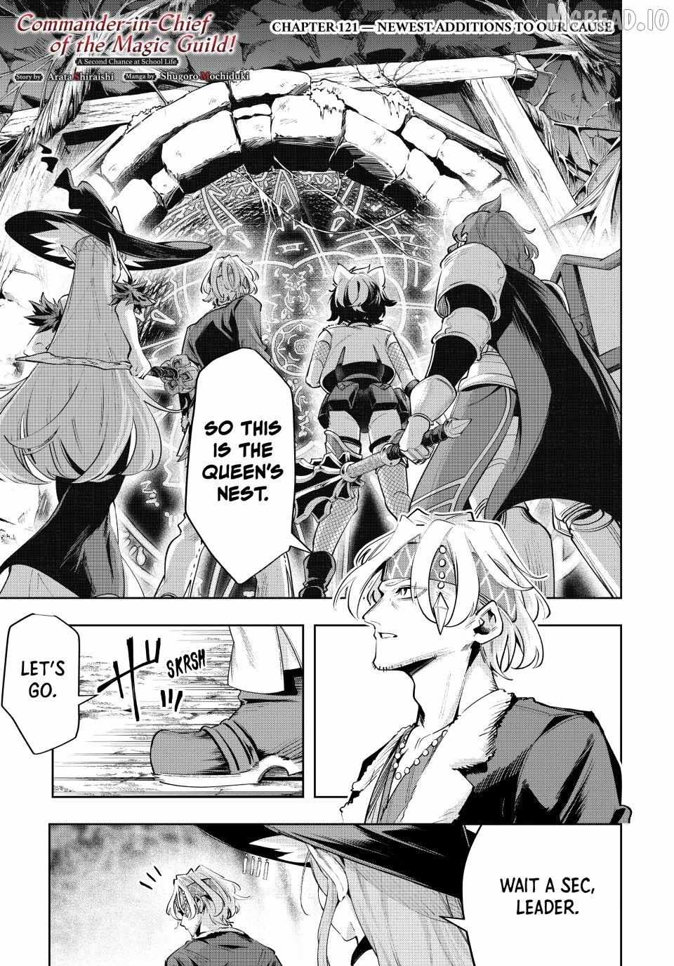 Majutsu Guild Sousui: Umarekawatte Imasara Yarinaosu Nidome no Gakuin Seikatsu Chapter 121 page 1 - 