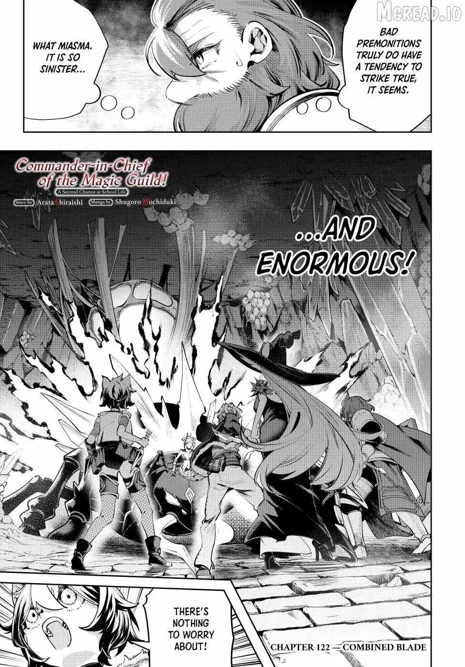 Majutsu Guild Sousui: Umarekawatte Imasara Yarinaosu Nidome no Gakuin Seikatsu Chapter 122 page 1 - 