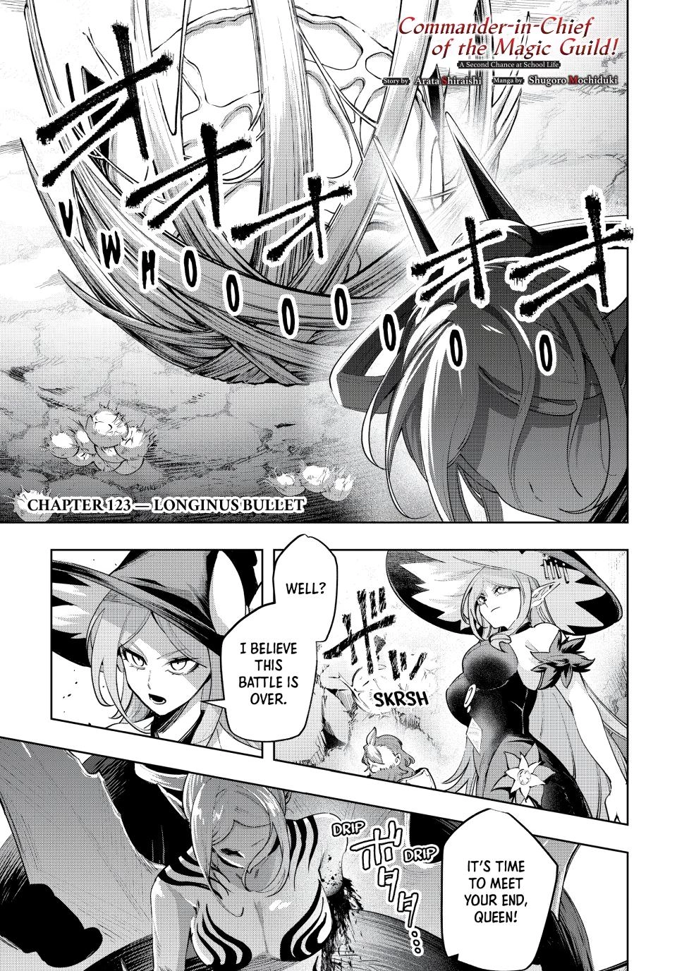 Majutsu Guild Sousui: Umarekawatte Imasara Yarinaosu Nidome no Gakuin Seikatsu Chapter 123 page 1 - 