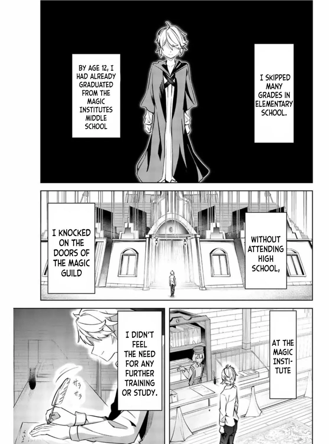 Majutsu Guild Sousui: Umarekawatte Imasara Yarinaosu Nidome no Gakuin Seikatsu Chapter 4 page 7 - 