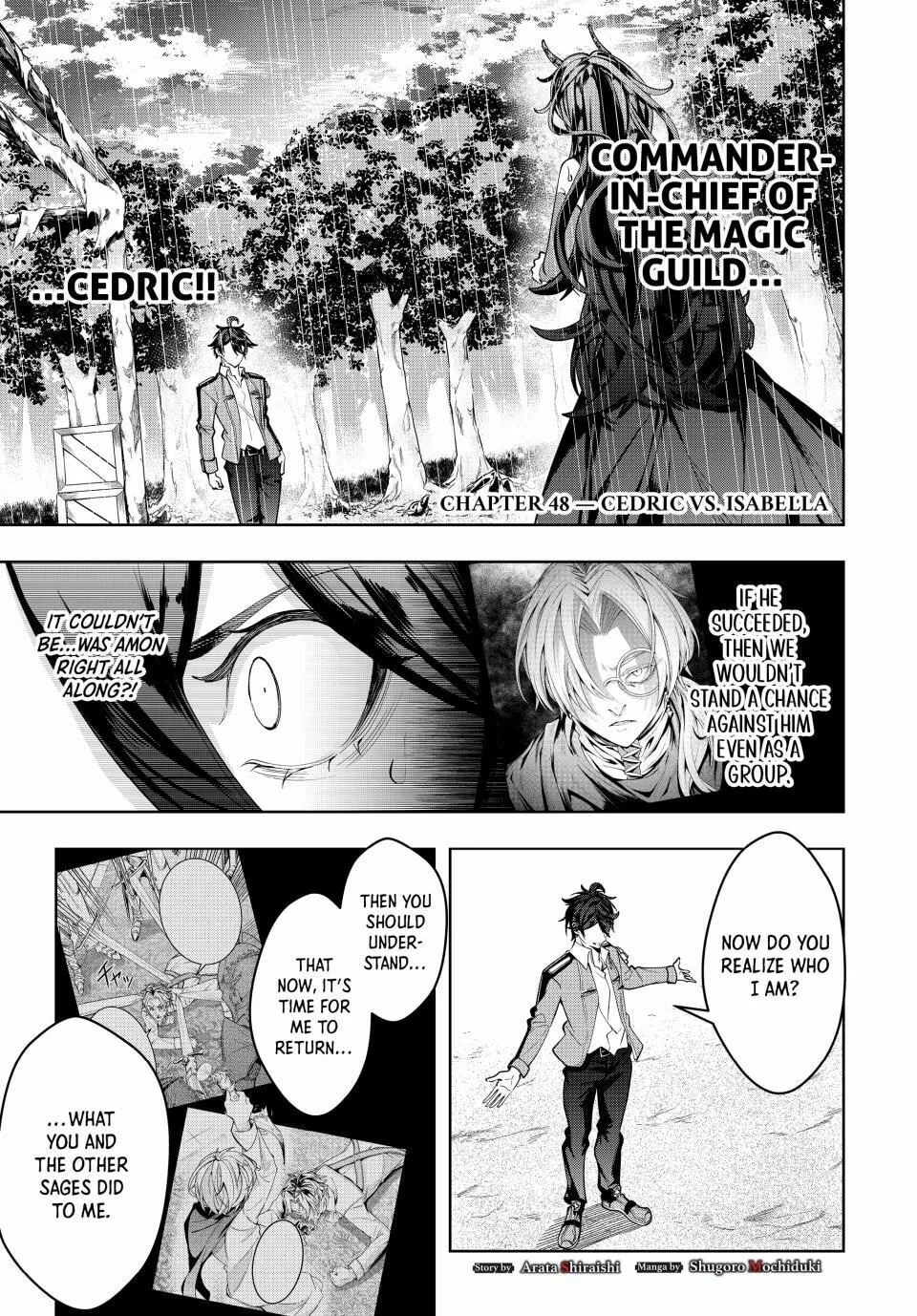 Majutsu Guild Sousui: Umarekawatte Imasara Yarinaosu Nidome no Gakuin Seikatsu Chapter 48 page 1 - 