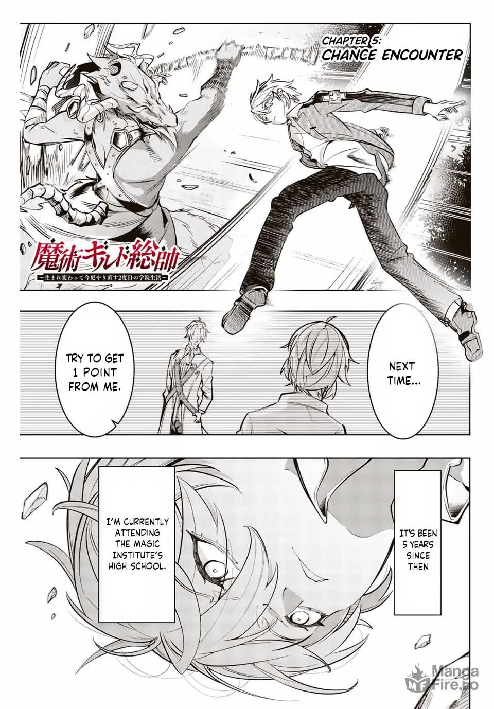 Majutsu Guild Sousui: Umarekawatte Imasara Yarinaosu Nidome no Gakuin Seikatsu Chapter 5 page 3 - 