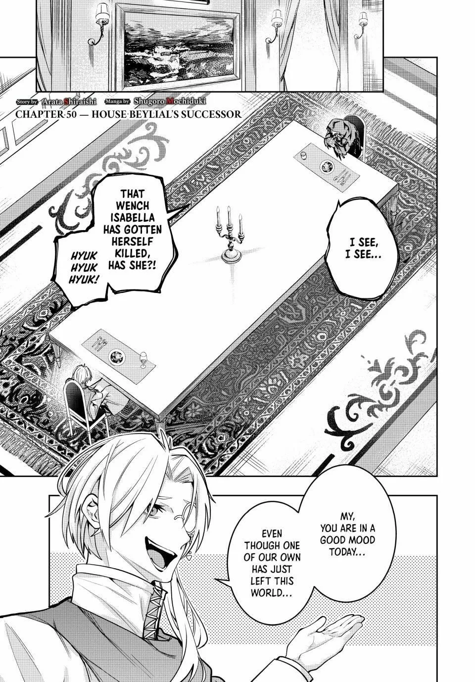 Majutsu Guild Sousui: Umarekawatte Imasara Yarinaosu Nidome no Gakuin Seikatsu Chapter 50 page 1 - 