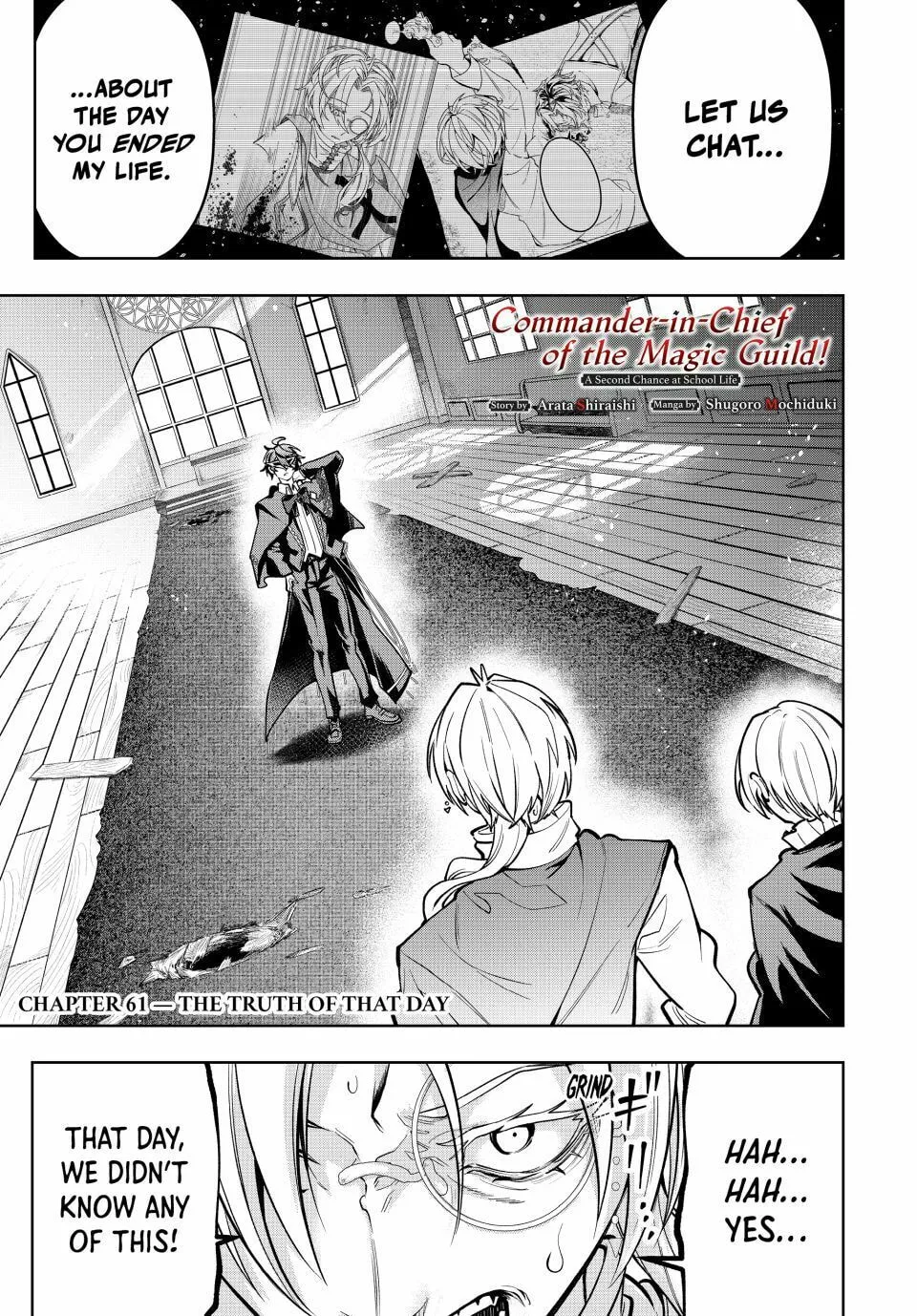 Majutsu Guild Sousui: Umarekawatte Imasara Yarinaosu Nidome no Gakuin Seikatsu Chapter 61 page 1 - 