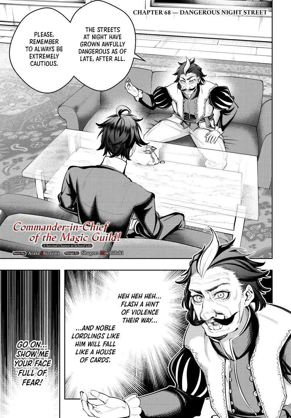 Majutsu Guild Sousui: Umarekawatte Imasara Yarinaosu Nidome no Gakuin Seikatsu Chapter 68 page 1 - 