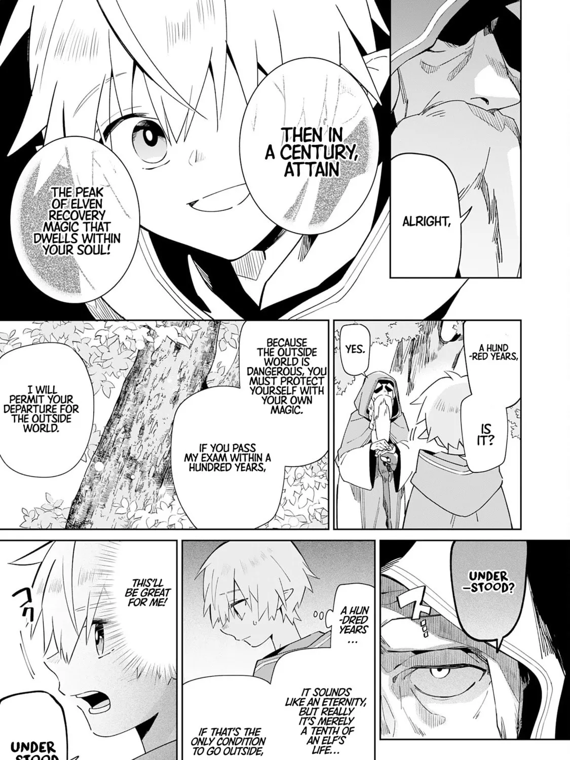 Majutsu wo Kiwamete Tabi ni Deta Tensei Elf, Moteamashita Jumyou de Ikeru Densetsu to naru Chapter 1 page 27 - 