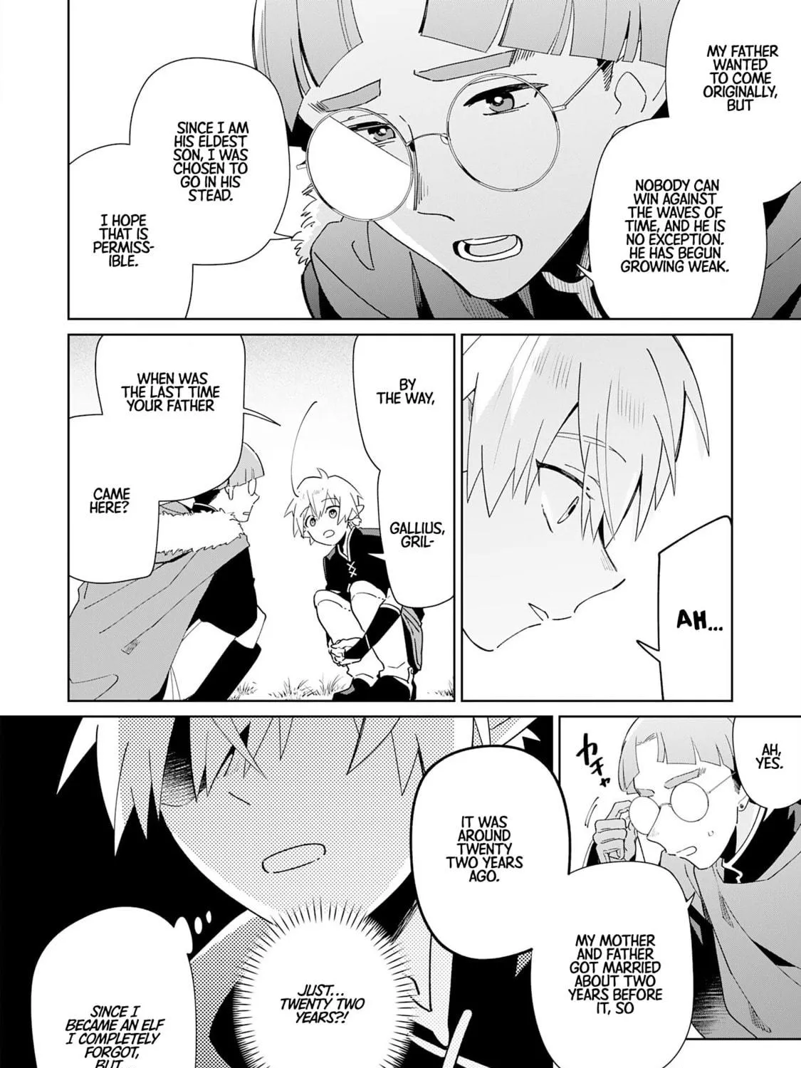 Majutsu wo Kiwamete Tabi ni Deta Tensei Elf, Moteamashita Jumyou de Ikeru Densetsu to naru Chapter 1 page 53 - 