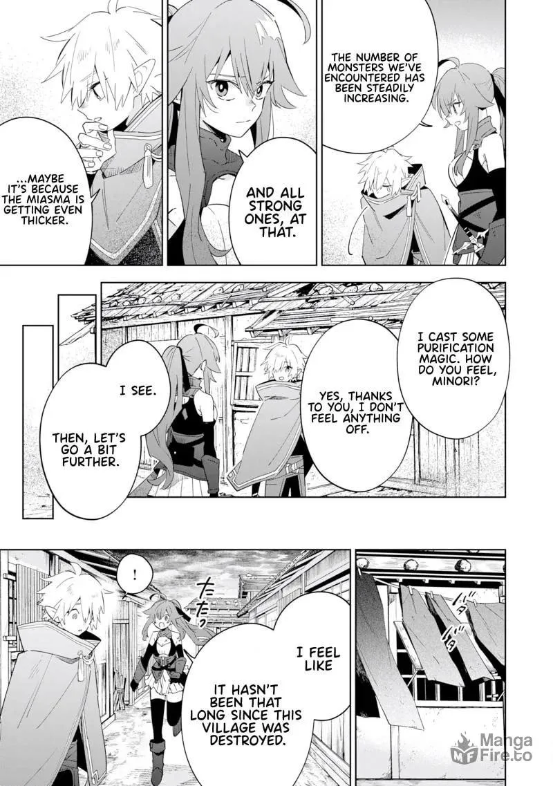 Majutsu wo Kiwamete Tabi ni Deta Tensei Elf, Moteamashita Jumyou de Ikeru Densetsu to naru Chapter 13 page 13 - 