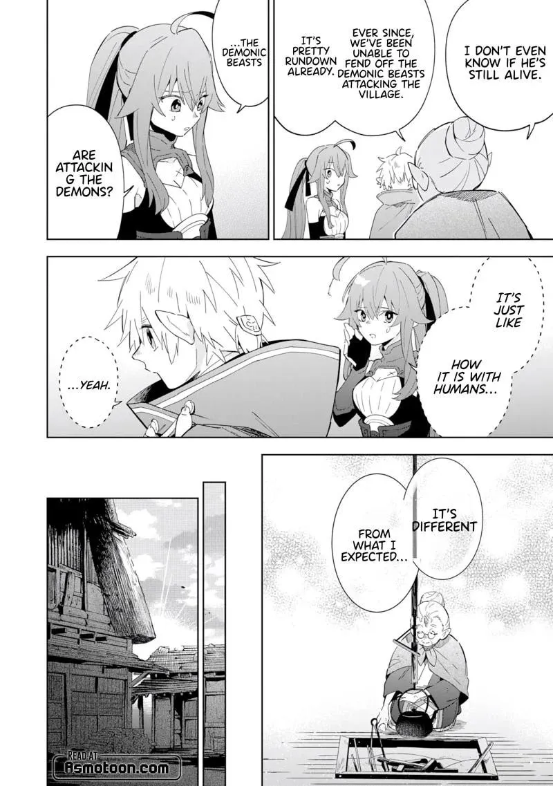 Majutsu wo Kiwamete Tabi ni Deta Tensei Elf, Moteamashita Jumyou de Ikeru Densetsu to naru Chapter 13 page 24 - 
